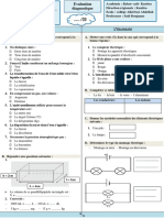 Physique Chimie 1ere Annee College Evaluation Diagnostique 1