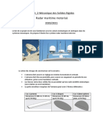 Projet - 2 Mécanique Des Solides Rigides