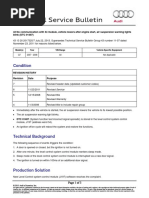 Technical Service Bulletin: Condition