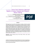 2014 - A Wind Turbine Fault Detection Approach Based On Cluster Analysis and Frequent Pattern Mining - Elijorde, Kim, Lee