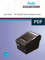 Manual Impressora Térmica DT-210
