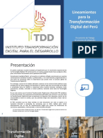 TDD Lineamientos Transformacion Digital Del Peru 1.0 1