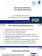 1. What Do We Know About Patent Dustus Arteriosus - Dr. Adhi Teguh, Sp.a(K)