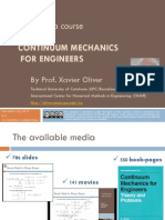 Multimedia Course: Continuum Mechanics For Engineers