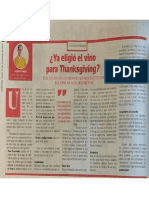 ¿Ya Eligió El Vino para Thanksgiving?