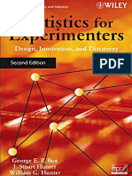 G.E. Box, J. S. Hunter, W.G. Hunter - Statistics for Experimenters Design, Innovation, And Discovery 2ed