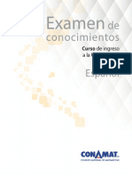 Examen Español CONAMAT