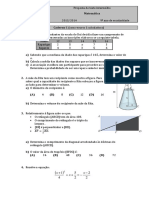 Proposta de Teste Intermédio - 2013 - 2014 - 9.º Ano. Ricardo Ferreira