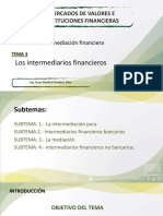 Mercados de Valores E Instituciones Financieras: Dinero e Intermediación Financiera