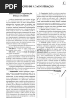 nocoes de administraçao