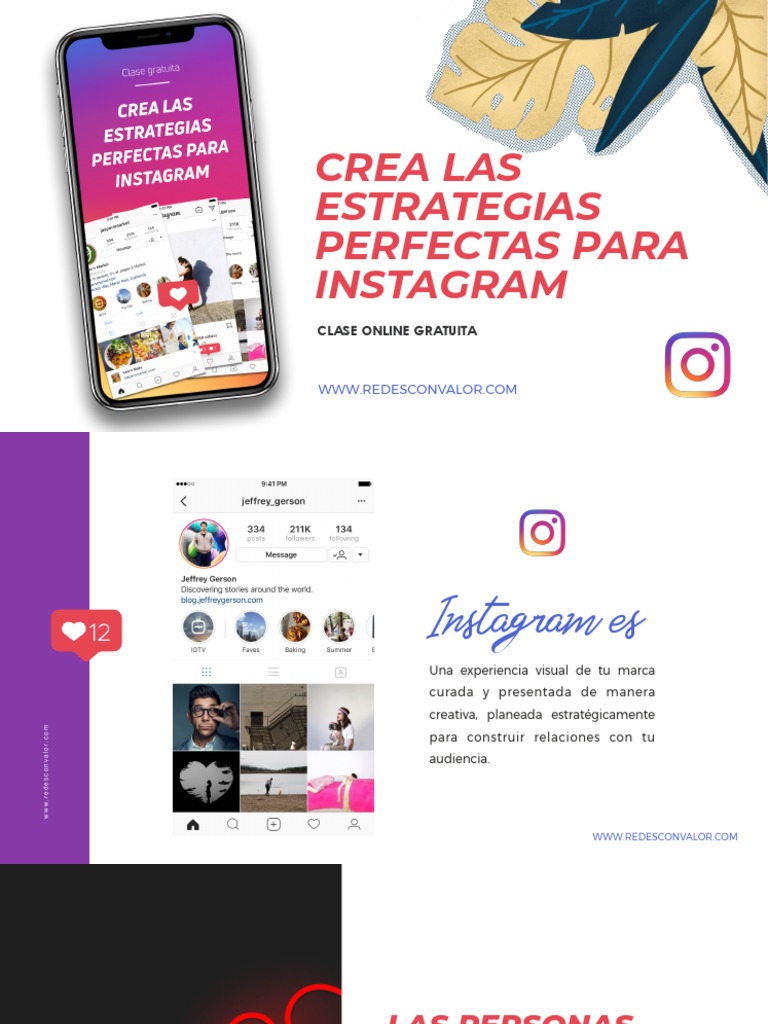 Estrategias Efectivas para Instagram | PDF | Hashtag | Informática
