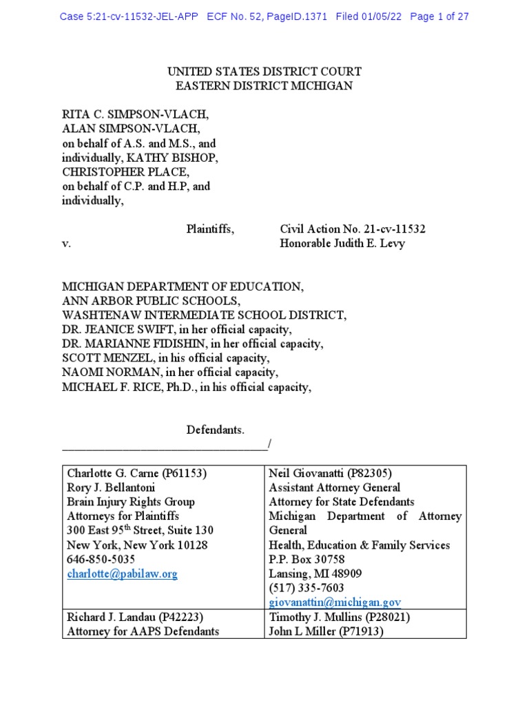 Lawsuit Aims To Block School Closures | PDF | Individualized Education ...