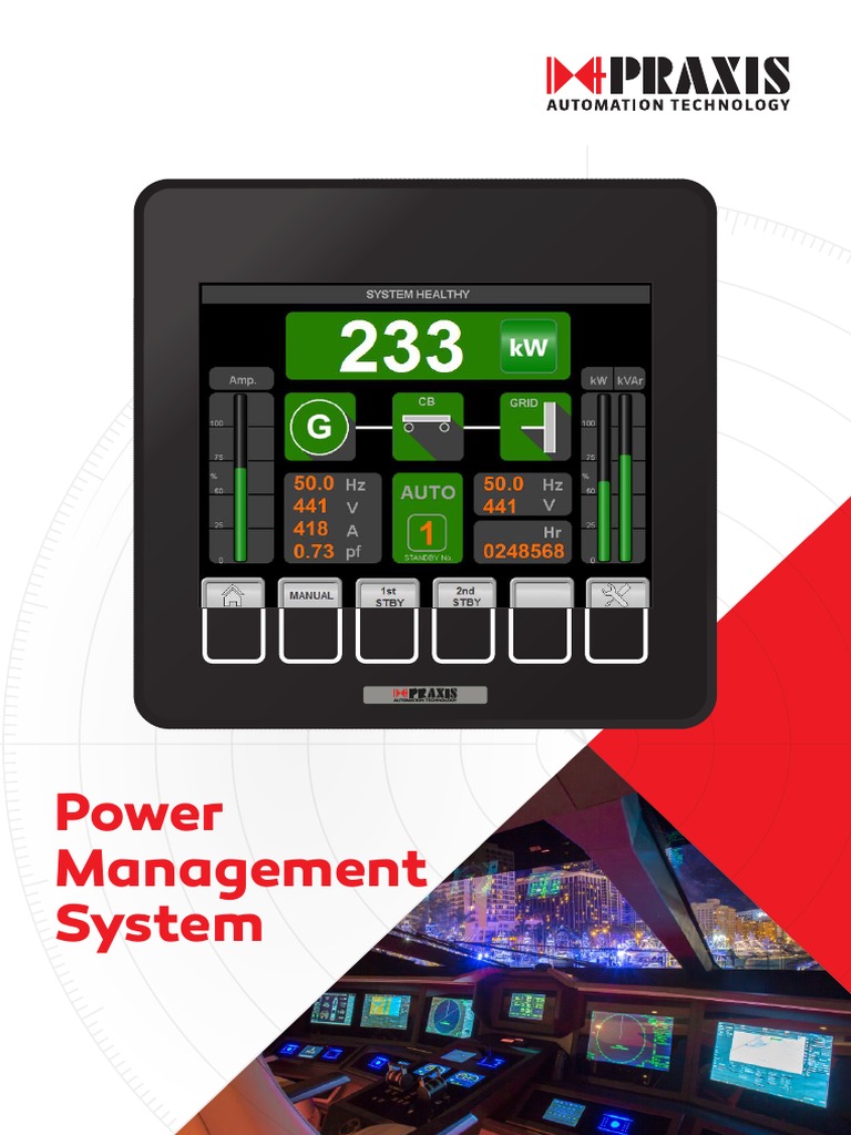 Mega-Guard Power Management System | PDF | Electric Generator ...