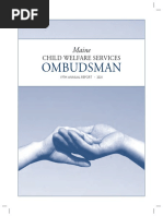 2021 Annual Report Maine Child Welfare Ombudsman