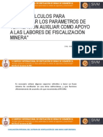 Cálculos para Determinar Los Parámetros de Ventilación Auxiliar Como Apoyo A Las Labores de Fiscalización Minera 16171351477996397