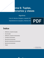 6 Diccionarios Tuplas Clases