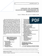 Update On Systemic Glucocorticosteroids in Dermatology: C. MD, T. MD