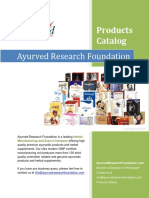 AYURVEDA Products Catalog