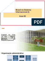 O Brasil No Sistema Internacional (I)