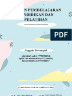 desain pendidikan dan pelatihan kelompok 3