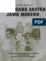 Antologi Biografi Pengarang Sastra Jawa Modern