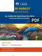 PPT - 1ra Clase Quechua