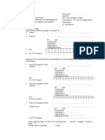 Form Pemberitahuan Penyelenggaraan Kegiatan Hajatan