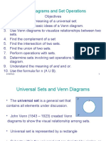 Venn Diagrams and Set Operations