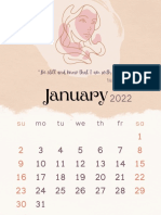 DIY 2022 Calendar @ac Blogz
