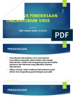 Xiii. Diagnosis Pemeriksaan Laboratorium Virus