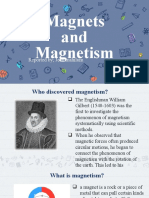 Magnets and Magnetism: Reported by Jean Mahilum