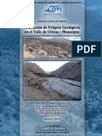 Evaluacion de Peligros Geologicos en El Valle de Ubinas - Moquegua