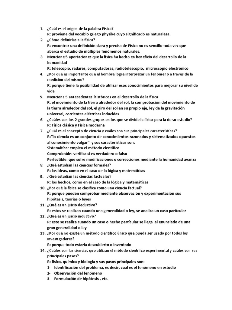 Cuál es el origen de la palabra Física