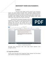 Pengertian dan Fungsi Microsoft Word