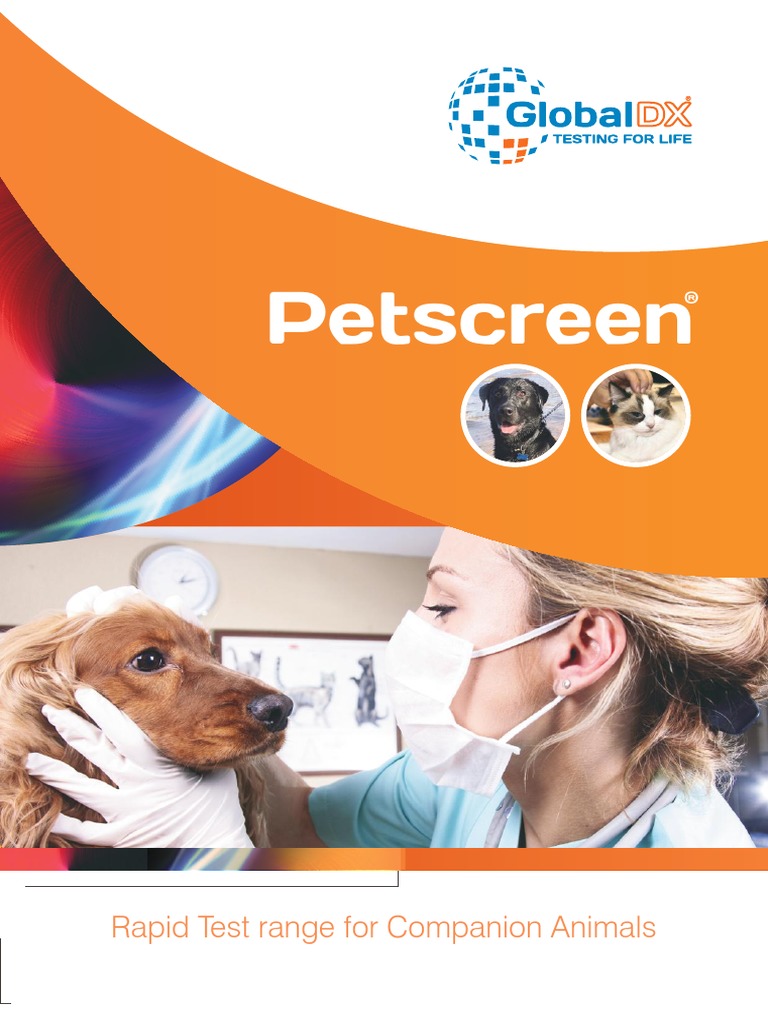 Petscreen Rapid Test Range For Companion Animals PDF Diagnosis Of Hiv/Aids Elisa