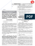 TUO Del D.L. 1192 Ley Marco de Adquisición y Expropiación de Inmuebles Legis - Pe