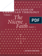 Behr, John - The Formation of Christian Theology (Volume 2.1 - The Nicene Faith, True God of True God)