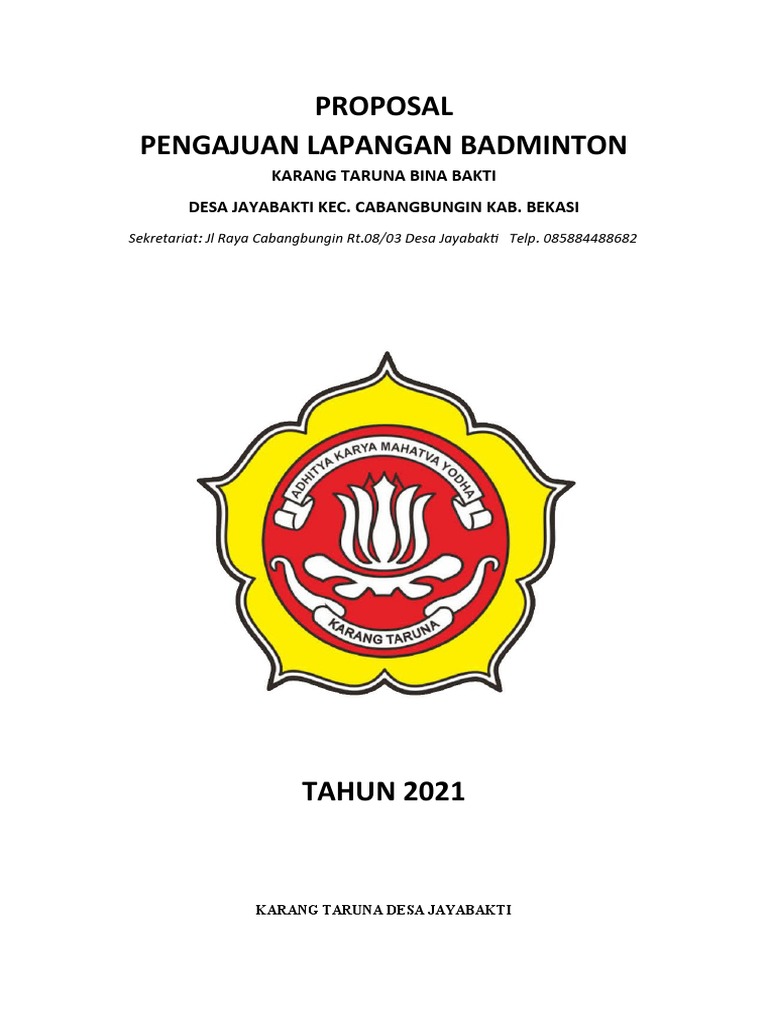 proposal-badminton-pdf-olahraga-rekreasi-perjalanan