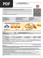 Irctcs E-Ticketing Service Electronic Reservation Slip (Personal User)