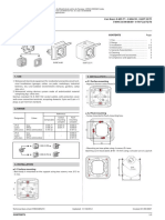 Plexo 2 P+E Socket Outlets: Cat. No(s) : 0 695 71 - 0 696 39 - 0 697 33/71 0 698 33/34/68/69 - 0 707 22/72/73