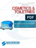 Cosmetics & Toiletries: Mixing