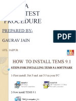 Wcdma Drive Test Procedure