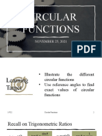 Circular Functions