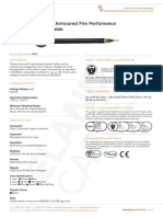 Cables BS7846 Armoured Fire Performance Power Cable