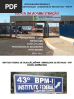 Seminário de Teoria Geral da Administração