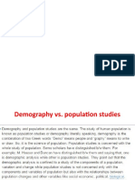 Population Dynamics