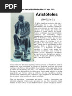 Aristóteles - VIDA E OBRAS
