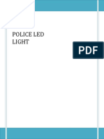 Report On Police Light