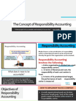 The Concept of Responsibility Accounting