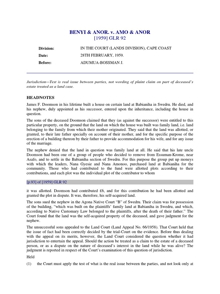 Court Rules on Land Ownership Dispute | PDF | Lawsuit | Appeal